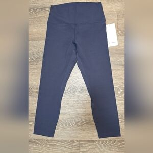 Lululemon Deep Blue High-Waisted Leggings